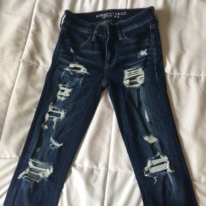 American Eagle crop jeans